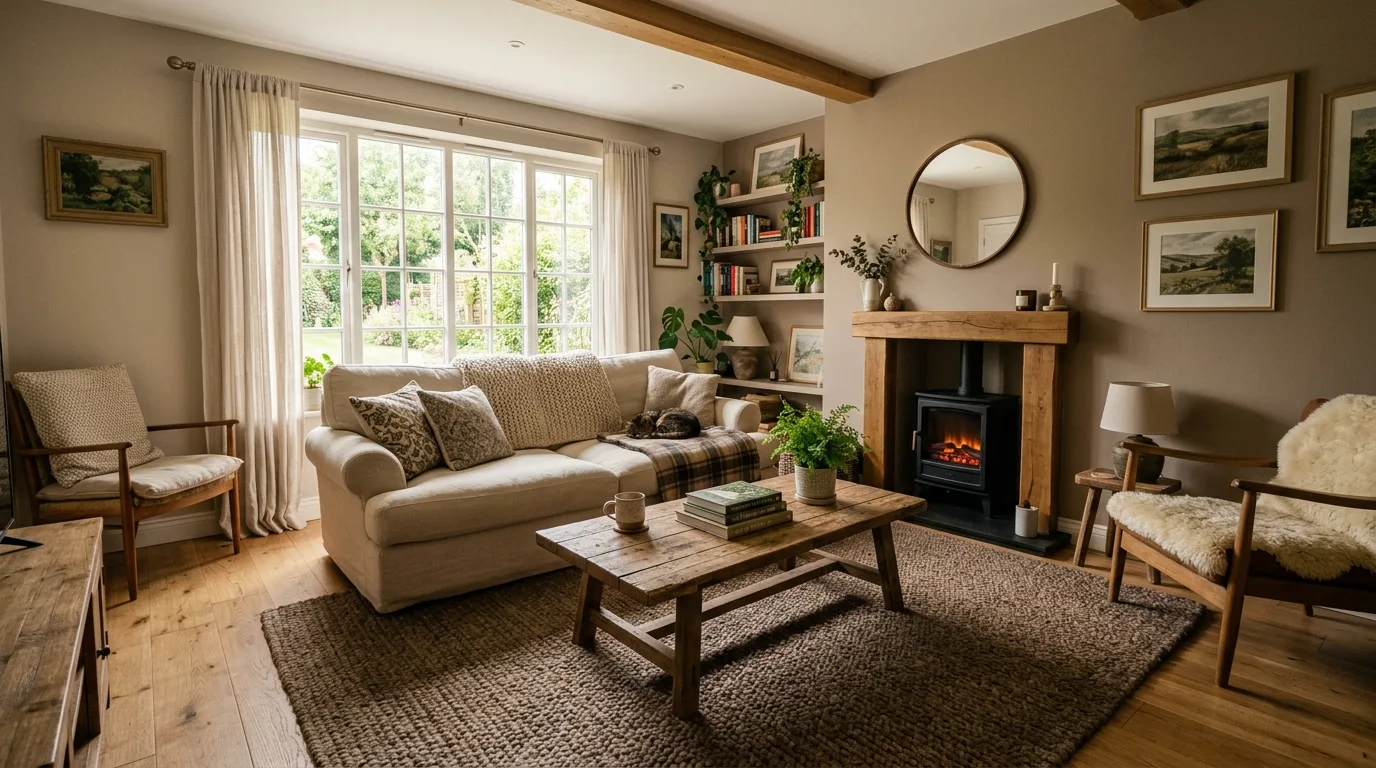 Anchoring Brown Rug Living Room Ideas for Grounding Your Space in a thoughtfully styled living room.