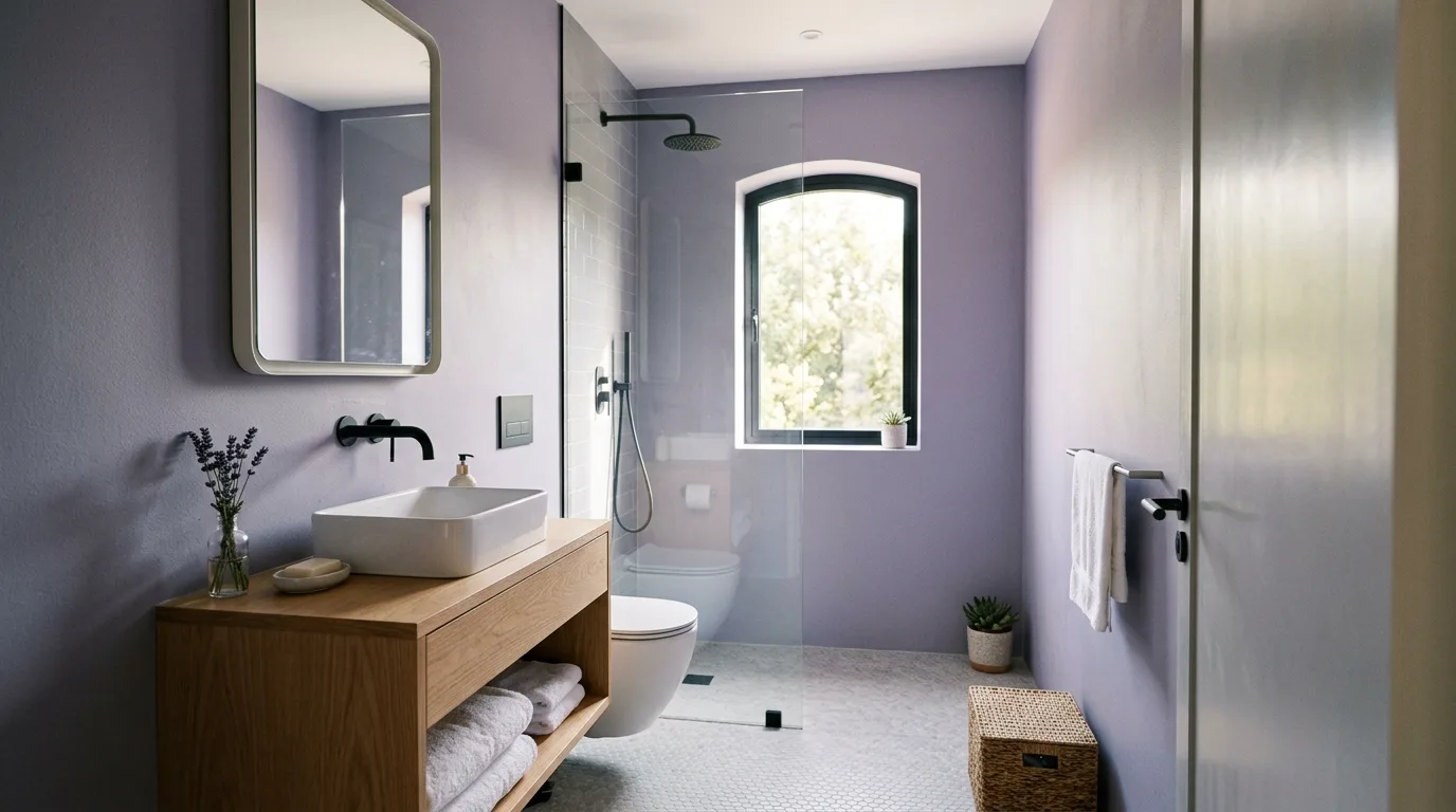 let the room feel personal and restful in a bathroom inspired by best paint colors open.