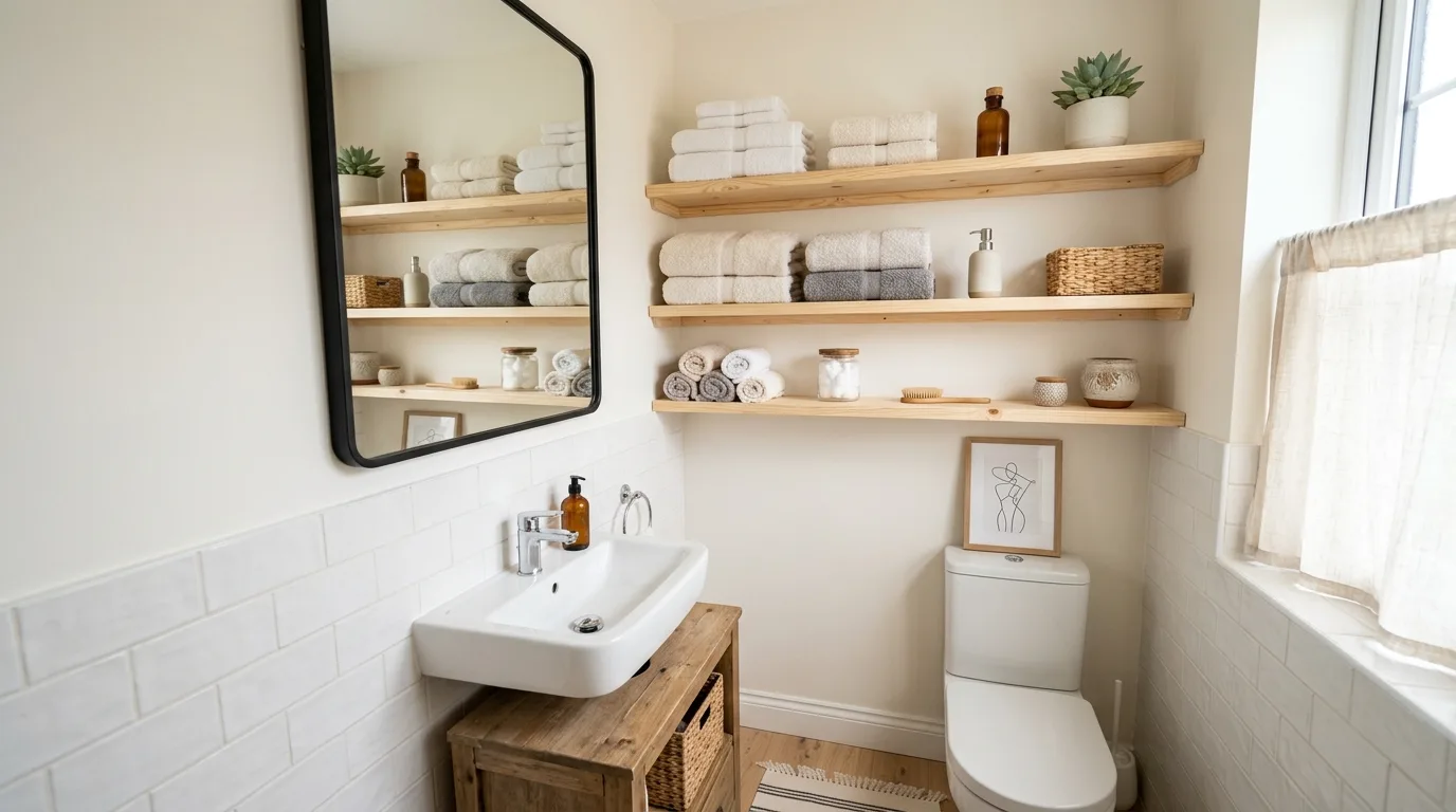 let the room feel personal and restful in a bathroom inspired by budget friendly budget expensive.