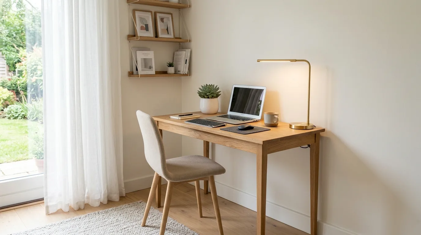 use lighting that helps you stay alert in a home office inspired by clever anywhere.