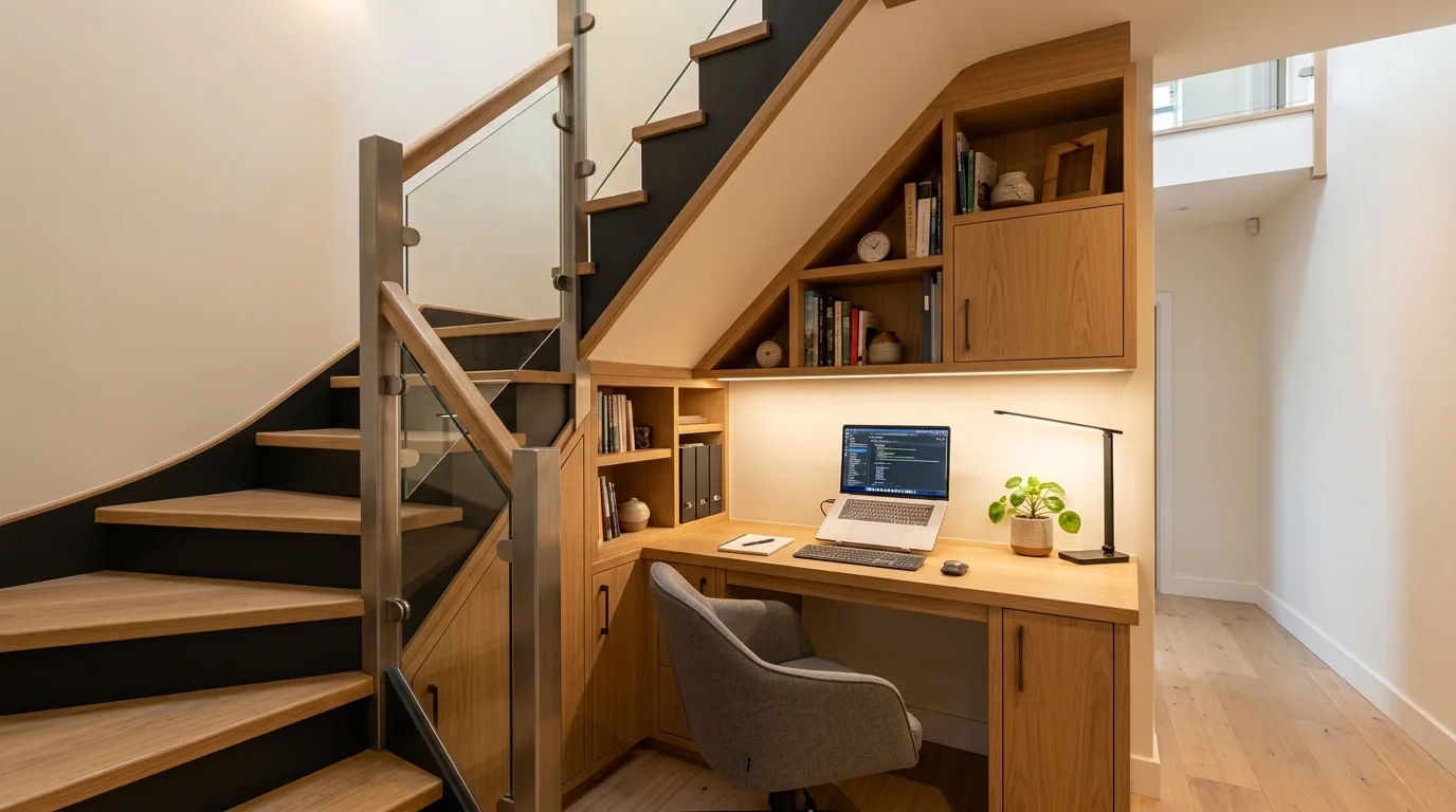 add texture to keep the room human in a home office inspired by clever anywhere.