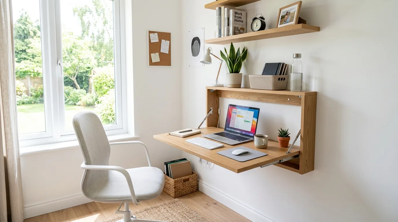 balance inspiration with visual calm in a home office inspired by clever anywhere.
