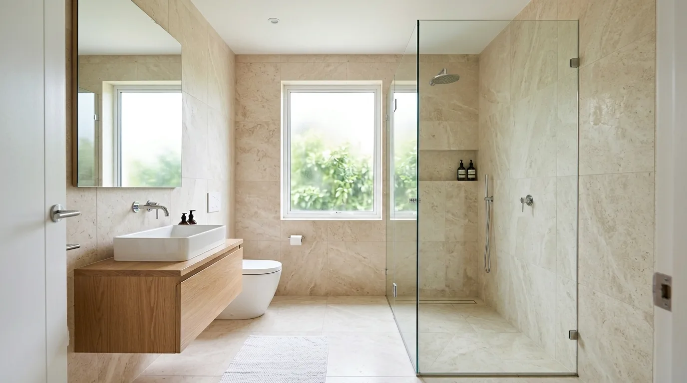 Genius Small Bathroom Interior Ideas for a Spacious Feel in a thoughtfully styled bathroom.