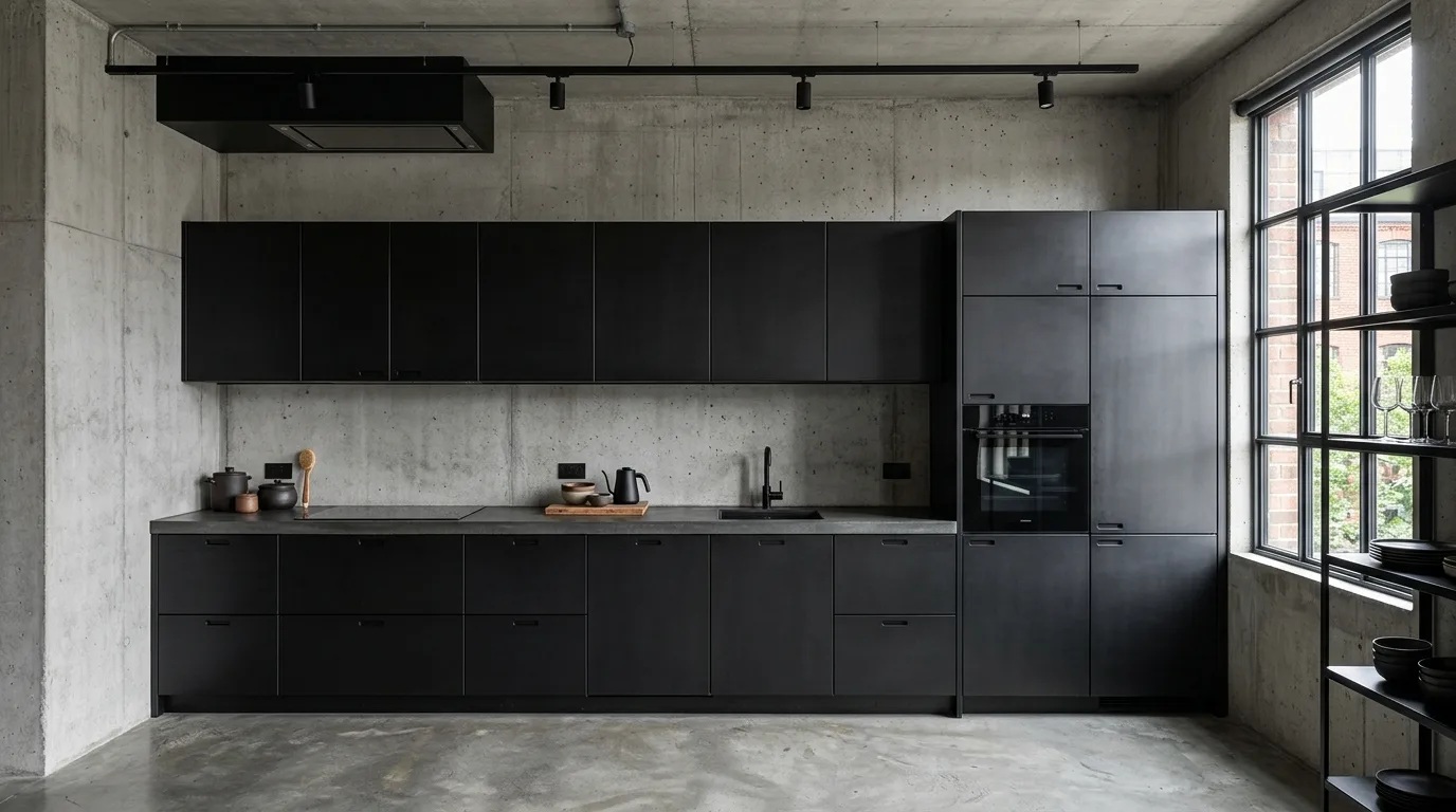 let the kitchen feel personal but edited in a kitchen inspired by industrial metal an urban.