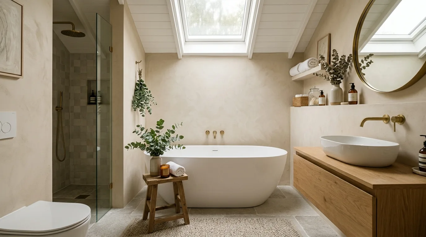 add texture for more depth in a bathroom inspired by inspiring inspiration next reno.