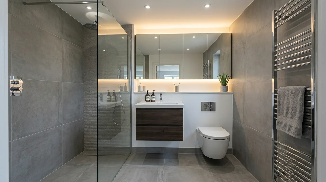 create a bathroom that feels complete in a bathroom inspired by modern tricks work wonders.