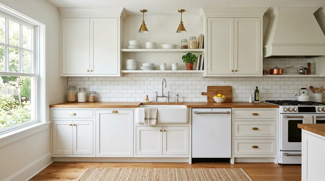 start with a clear cabinet direction in a kitchen inspired by sleek flat panel modern.