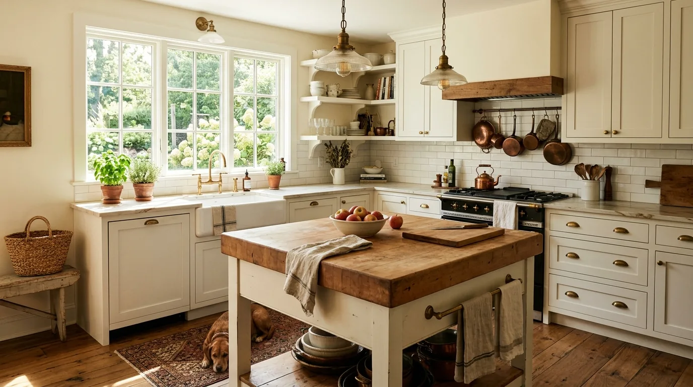 use lighting to shape the overall mood in a kitchen inspired by sleek flat panel modern.