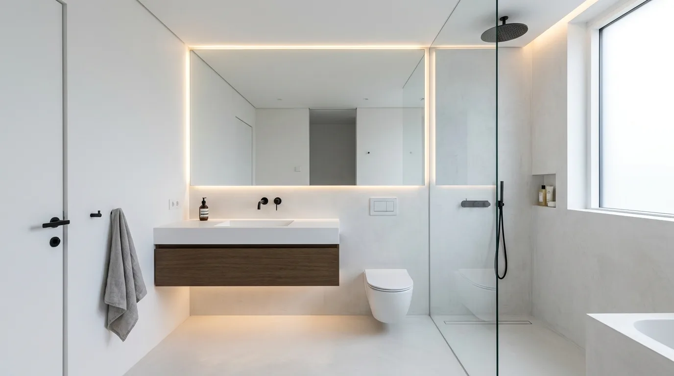 Sleek Small Modern Bathroom Ideas for a Streamlined Look in a thoughtfully styled bathroom.