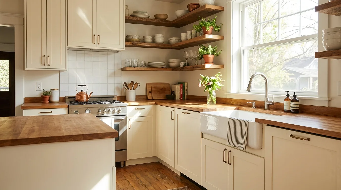 keep hardware and details intentional in a kitchen inspired by slim shaker streamlined.