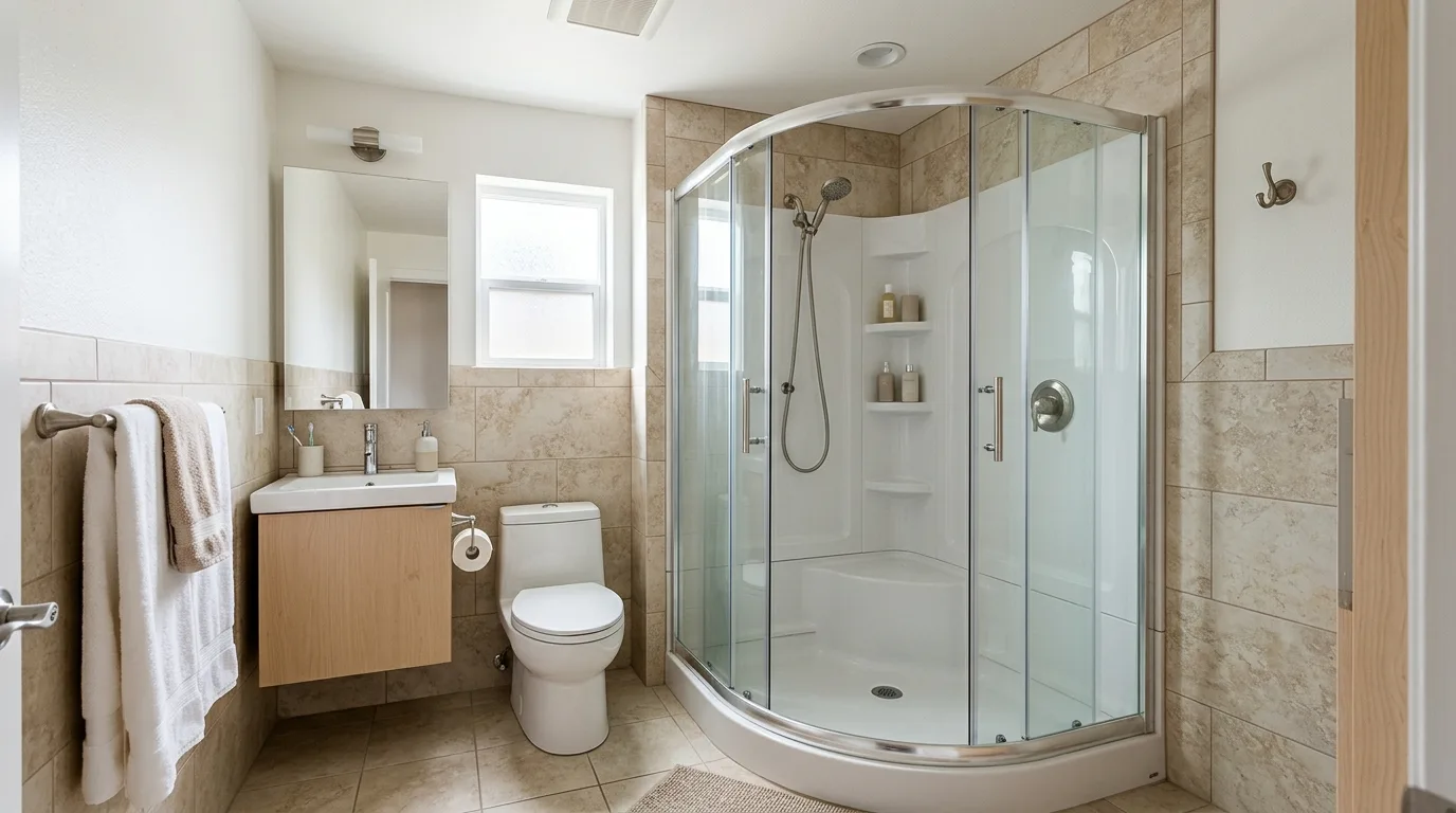 use lighting to bring the space to life in a bathroom inspired by tub combos ultimate relaxation.