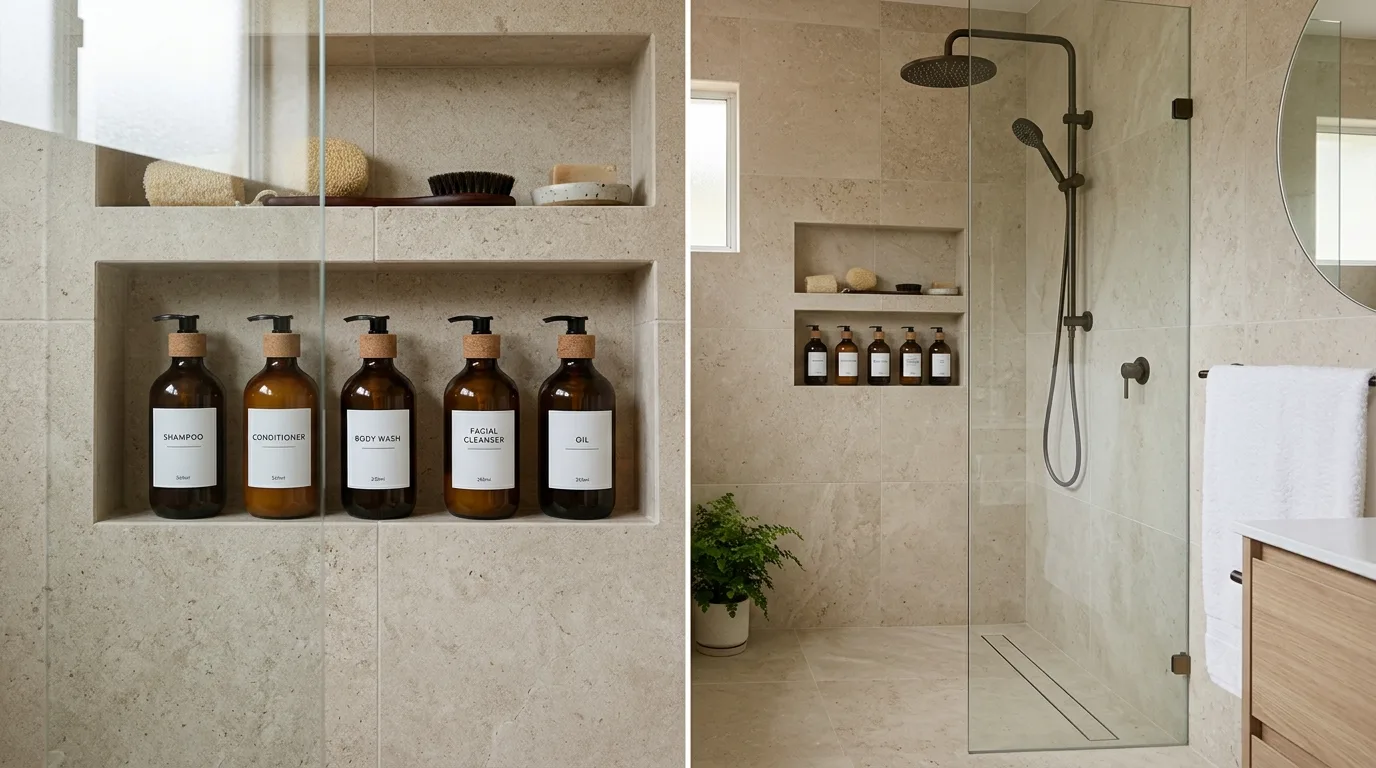 keep fixtures and lines thoughtful in a bathroom inspired by smart organization hacks need.