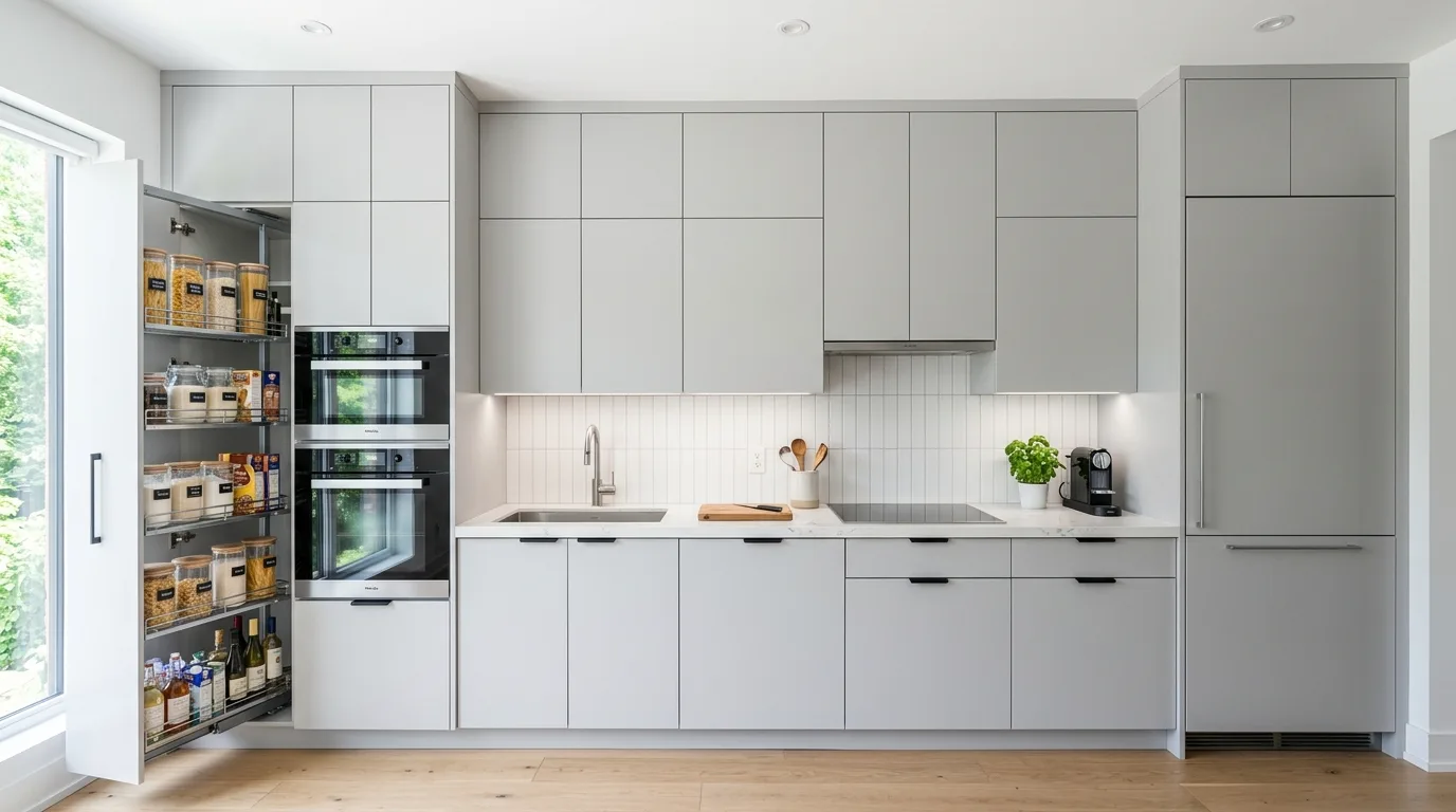 start with a clear cabinet direction in a kitchen inspired by space maximizing tall s.
