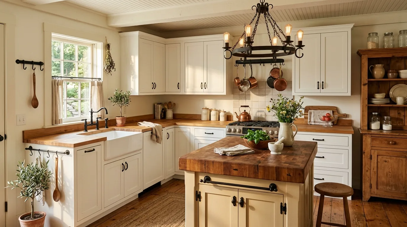 let texture add more depth in a kitchen inspired by timeless will never go.