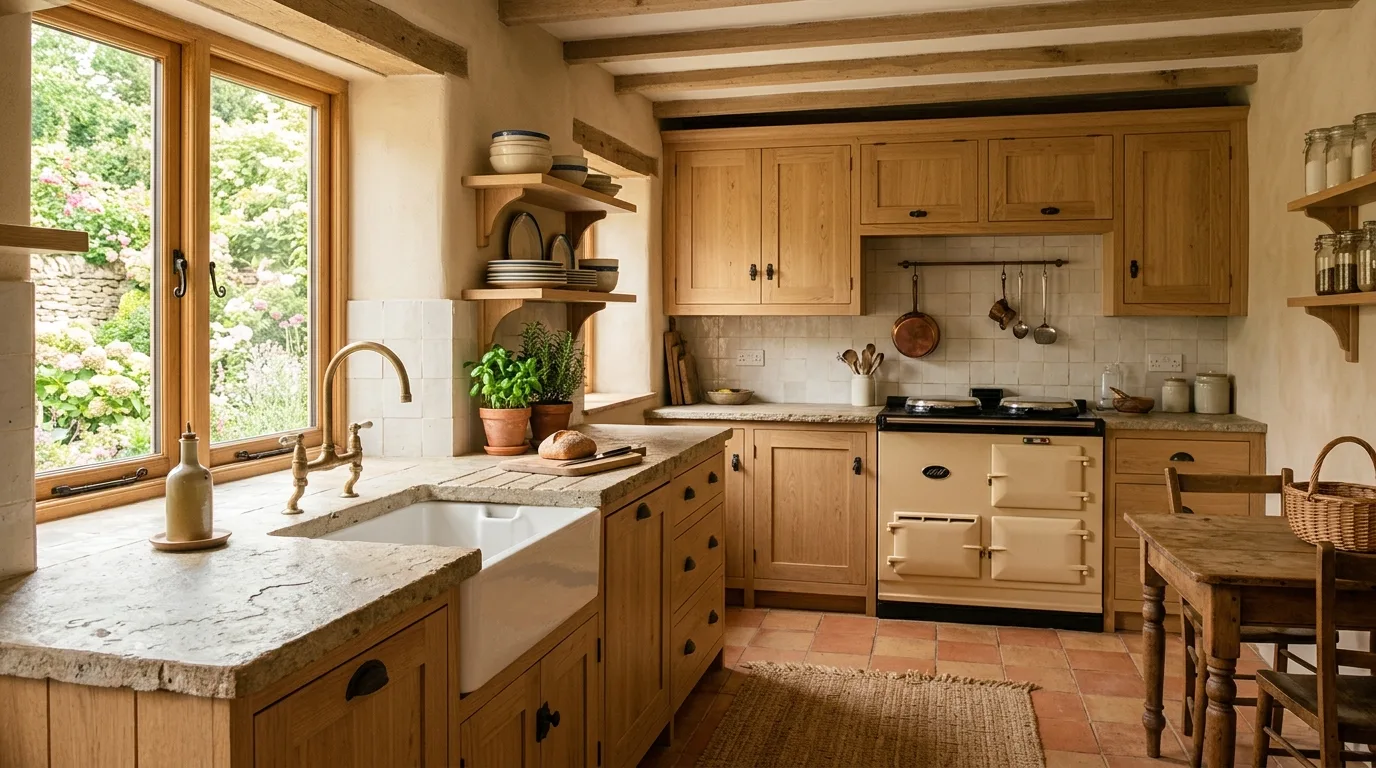 make storage feel natural and useful in a kitchen inspired by unfussy simple clean slate.