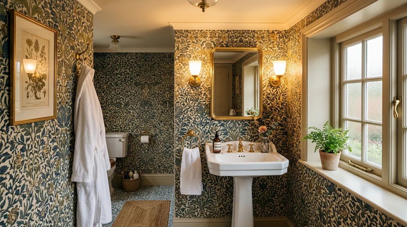 use lighting to bring the space to life in a bathroom inspired by welcoming guest impress visitors.