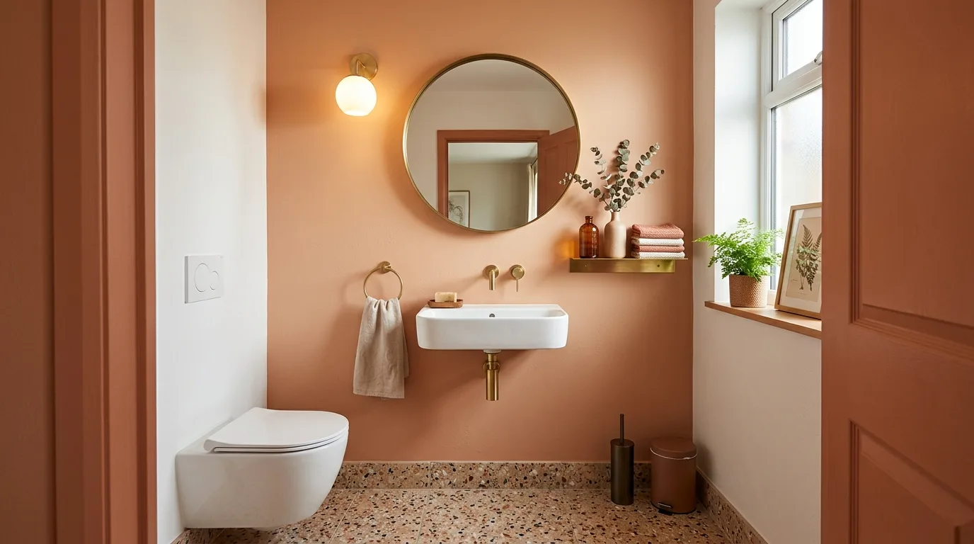 keep fixtures and lines thoughtful in a bathroom inspired by welcoming guest impress visitors.