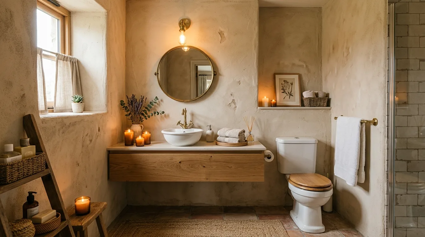 let the room feel personal and restful in a bathroom inspired by welcoming guest impress visitors.